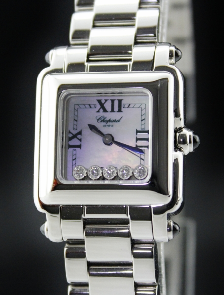 (image for) LADY CHOPARD HAPPY SPORT DIAMOND WATCH / MOP